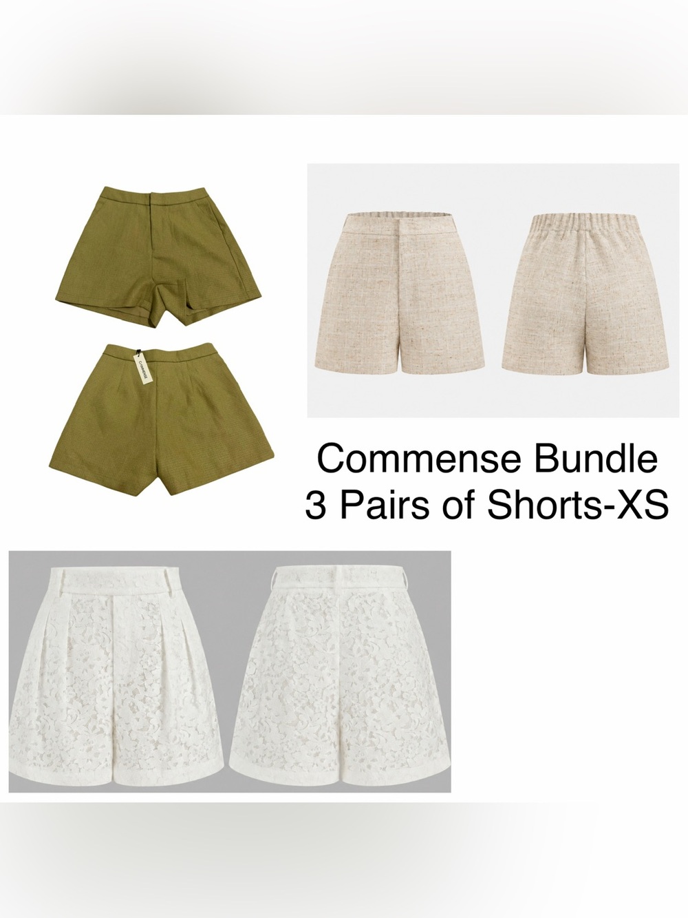 Commense Shorts Bundle-XS